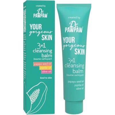 Dr. Pawpaw Your Gorgeous Skin Papaya Seed Oil 3-in-1 Cleansing Balm - Cleansing Balm Dr. Pawpaw Your Gorgeous Skin Papaya Seed Oil 3-in-1 Cleansing Balm - Cleansing Balm