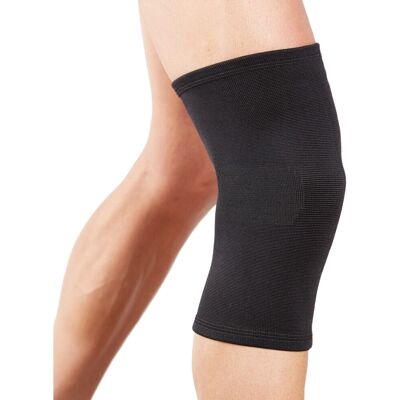 Actesso - Elastic Knee Sleeve - Noir - Knee Sleeve - Publicité Actesso - Elastic Knee Sleeve - Noir - Knee Sleeve - Publicité