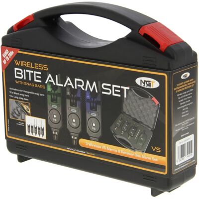 NGT VS Alarms in case - Fishing Bite Alarm with Snag Bars NGT VS Alarms in case - Fishing Bite Alarm with Snag Bars
