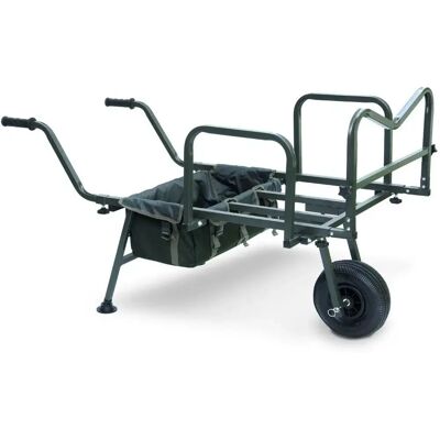 NGT Carp Fishing Barrow - Durable Steel Frame, Adjustable, Lightweight NGT Carp Fishing Barrow - Durable Steel Frame, Adjustable, Lightweight