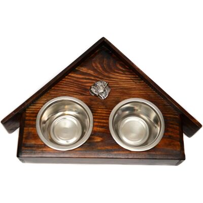Art-Dog - Bullmastiff - L - 25 cm - Stojak na miski psa Art-Dog - Bullmastiff - L - 25 cm - Stojak na miski psa