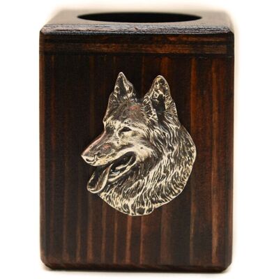 Art-Dog - Belgian Shepherd Head - Candle Holder Art-Dog - Belgian Shepherd Head - Candle Holder