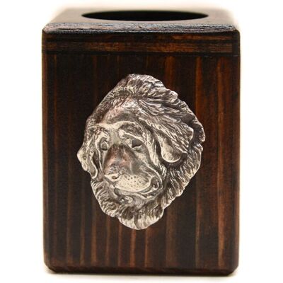 Art-Dog - Tibetan Mastiff - Wood - Candle Holder Art-Dog - Tibetan Mastiff - Wood - Candle Holder