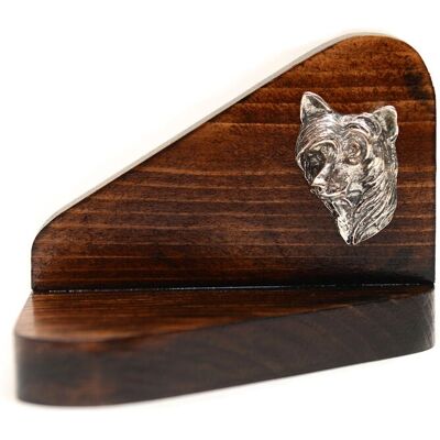 Crestado chino - Dog Candlestick - Dark wood - Candlestick Crestado chino - Dog Candlestick - Dark wood - Candlestick