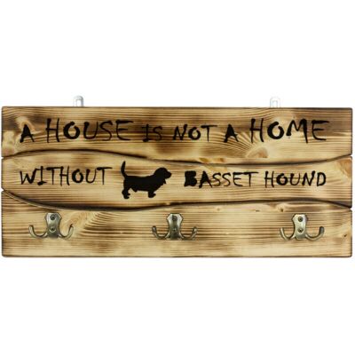 Art-Dog - Basset Hound - Bois de pin - 6 crochets - Porte-manteau - Publicité Art-Dog - Basset Hound - Bois de pin - 6 crochets - Porte-manteau - Publicité