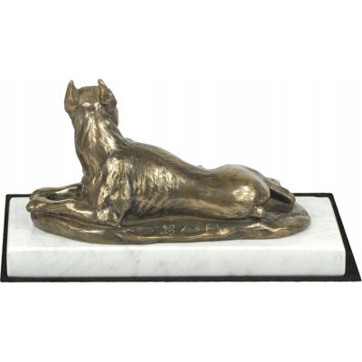 Art-Dog Niemiecki Boxer II - figurka psa - Trofeum z marmuru Art-Dog Niemiecki Boxer II - figurka psa - Trofeum z marmuru
