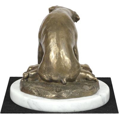 Art-Dog Rottweiler Rottie I - Figurine de chien, Base en marbre, Trophée - Publicité Art-Dog Rottweiler Rottie I - Figurine de chien, Base en marbre, Trophée - Publicité