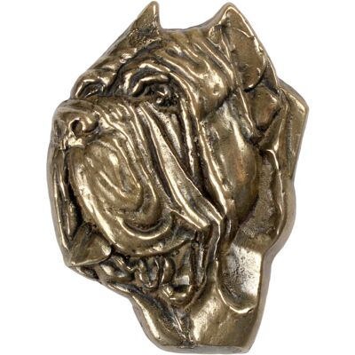 Mastín Napolitano - Bajorrelieve - Brąz - Pamiątkowa płyta Mastín Napolitano - Bajorrelieve - Brąz - Pamiątkowa płyta