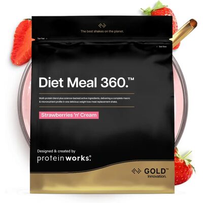 The Protein Works – Eperkrém diéta étel - Étrendhelyettesítő Shake The Protein Works – Eperkrém diéta étel - Étrendhelyettesítő Shake