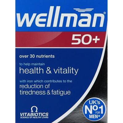 Wellman 50+ 30 Tablets - Supplement for Men 50+ Wellman 50+ 30 Tablets - Supplement for Men 50+