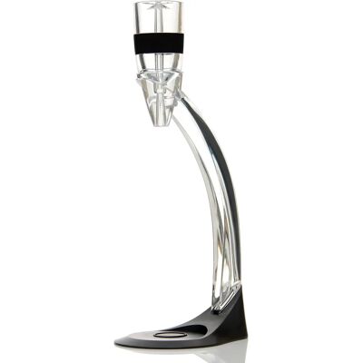 Aérateur de Vin Ludi-vin avec Socle - Noir/Transparent - Type de Produit - Publicité Aérateur de Vin Ludi-vin avec Socle - Noir/Transparent - Type de Produit - Publicité