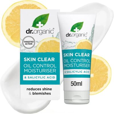 Dr. Organic Skin Clear Oil Control Feuchtigkeitscreme (50 ml) Dr. Organic Skin Clear Oil Control Feuchtigkeitscreme (50 ml)