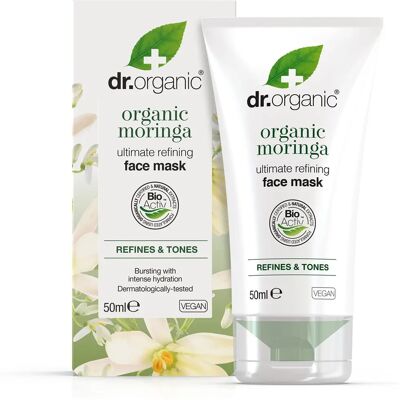Dr. Organic Masque Visage Moringa - Hydratation Intense - Publicité Dr. Organic Masque Visage Moringa - Hydratation Intense - Publicité