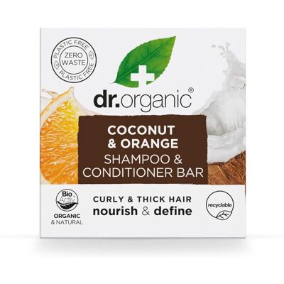 Dr Organic Shampoo e Balsamo Cocco e Arancia - 75g - Barre Shampoo e Balsamo Dr Organic Shampoo e Balsamo Cocco e Arancia - 75g - Barre Shampoo e Balsamo