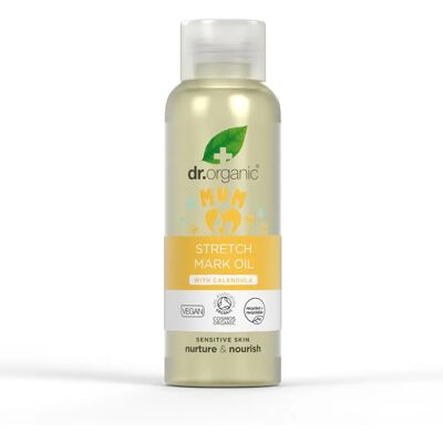Huile anti-vergetures Calendula de Dr. Organic Mum - Huile anti-vergetures Huile anti-vergetures Calendula de Dr. Organic Mum - Huile anti-vergetures