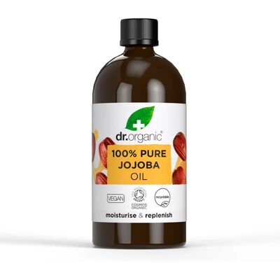 Dr Organic Jojoba Ren Olje - Fuktighetsgiver for tørr hud Dr Organic Jojoba Ren Olje - Fuktighetsgiver for tørr hud