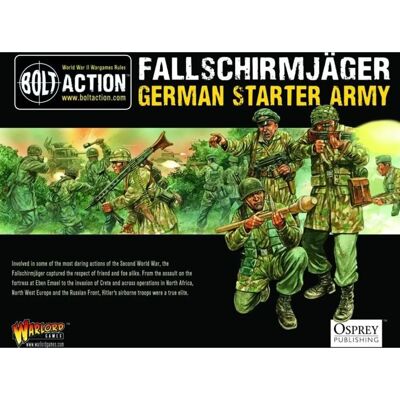 Warlord Games Fallschirmjager Armia Startowa - Miniatury WWII Warlord Games Fallschirmjager Armia Startowa - Miniatury WWII