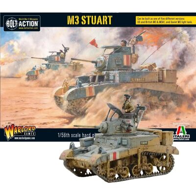 Rozszerzenie M3 Stuart - Gry figurkowe Warlord Games Rozszerzenie M3 Stuart - Gry figurkowe Warlord Games
