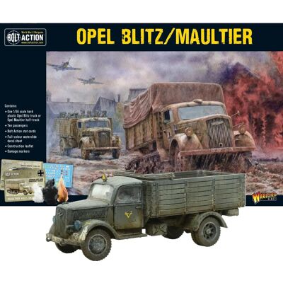 Rozszerzenie gry figur Opel Blitz Maultier - Skala 28mm Rozszerzenie gry figur Opel Blitz Maultier - Skala 28mm