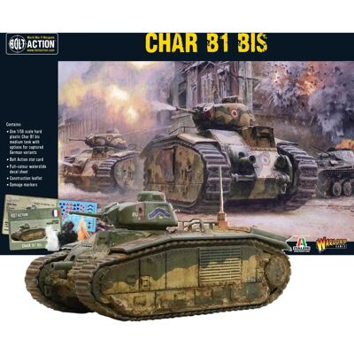 Warlord Games Char B1 bis - Rozszerzenie do gier figurkowych - WL-402015502 Warlord Games Char B1 bis - Rozszerzenie do gier figurkowych - WL-402015502