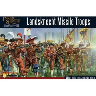 Warlord Games Landsknecht Raketetruppe - Rozszerzenie do Gry Miniaturowej Warlord Games Landsknecht Raketetruppe - Rozszerzenie do Gry Miniaturowej