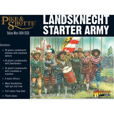 Warlord Games Landsknecht Starter Army - Miniatures Game Set Warlord Games Landsknecht Starter Army - Miniatures Game Set
