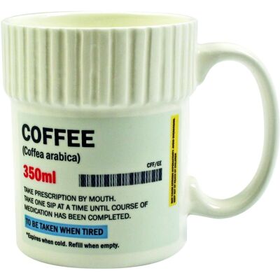 Tasse à pilules de café Gift Republic - Mug avec rangement pour pilules - Publicité Tasse à pilules de café Gift Republic - Mug avec rangement pour pilules - Publicité
