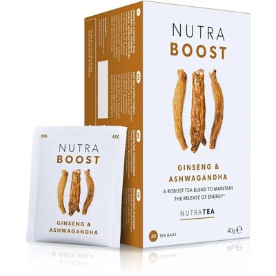 Nutratea Nutra Boost Teebeutel - Stressunterstützung Nutratea Nutra Boost Teebeutel - Stressunterstützung
