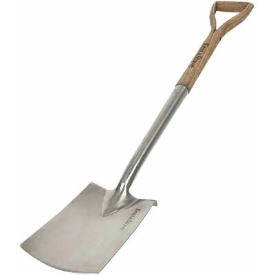 Kent & Stowe 104cm Stainless Steel Border Spade - Gardening Tool Kent & Stowe 104cm Stainless Steel Border Spade - Gardening Tool