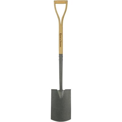 Pala de excavar de acero al carbono Kent & Stowe - Herramienta de jardinería Pala de excavar de acero al carbono Kent & Stowe - Herramienta de jardinería