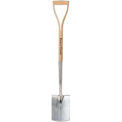 Kent & Stowe Stainless Steel Garden Life Digging Spade - Compact Tool for Gardens Kent & Stowe Stainless Steel Garden Life Digging Spade - Compact Tool for Gardens