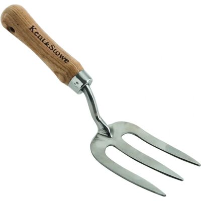 Kent & Stowe Modèle 70100761 Fourchette de Jardin en Acier Inoxydable - Outil de Jardinage - Publicité Kent & Stowe Modèle 70100761 Fourchette de Jardin en Acier Inoxydable - Outil de Jardinage - Publicité