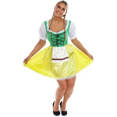 I Love Fancy Dress - Bavarian Dress - Green - Costume I Love Fancy Dress - Bavarian Dress - Green - Costume