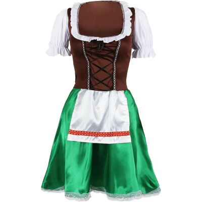 I Love Fancy Dress - Bavarian Dress - Brown & Green - Costume I Love Fancy Dress - Bavarian Dress - Brown & Green - Costume