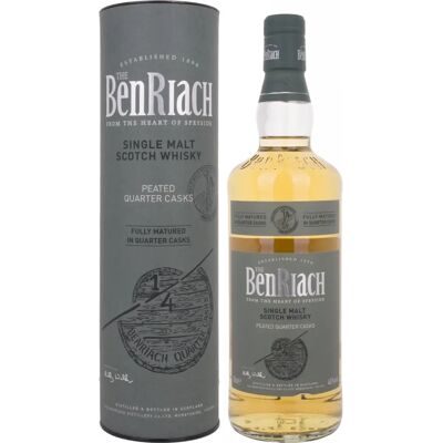 BenRiach Peated Quarter Cask Single Malt - 46% Vol. BenRiach Peated Quarter Cask Single Malt - 46% Vol.