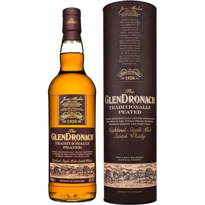 GlenDronach TRADITIONALLY PEATED Highland Single Malt - Whisky GlenDronach TRADITIONALLY PEATED Highland Single Malt - Whisky