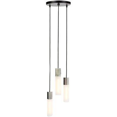 Tala Basalt Triple Pendelleuchte - Edelstahl Deckenleuchte Tala Basalt Triple Pendelleuchte - Edelstahl Deckenleuchte