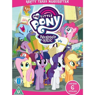 My Little Pony Rarity Takes Manehattan DVD - Children’s Animated Show - Region 2 My Little Pony Rarity Takes Manehattan DVD - Children’s Animated Show - Region 2