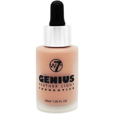 W7 Genius Feather Light Foundation Natural Tan - Foundation W7 Genius Feather Light Foundation Natural Tan - Foundation