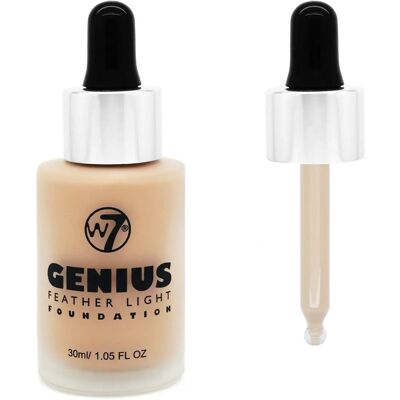 W7 Genius Foundation Sand Beige - Fond de teint - Publicité W7 Genius Foundation Sand Beige - Fond de teint - Publicité