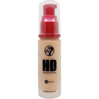 W7 Sand Beige Fond de Teint Longue Tenue et Mat - Publicité W7 Sand Beige Fond de Teint Longue Tenue et Mat - Publicité
