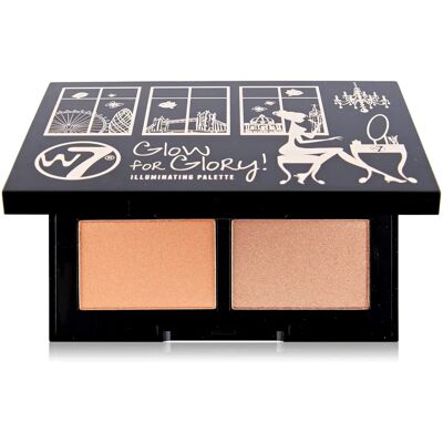 W7 Glow For Glory Highlighting Palette - Make-up Palette W7 Glow For Glory Highlighting Palette - Make-up Palette