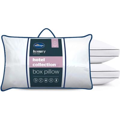 Silentnight Hotel Collection Box Pillow - 2 pack Silentnight Hotel Collection Box Pillow - 2 pack