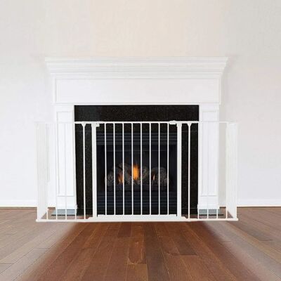 Safetots - Multi Panel Fire Surround - 72D x 138W - White Safetots - Multi Panel Fire Surround - 72D x 138W - White