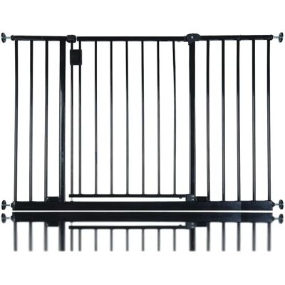 Safetots - Extra Wide Hallway Gate - Black - Baby Gate Safetots - Extra Wide Hallway Gate - Black - Baby Gate