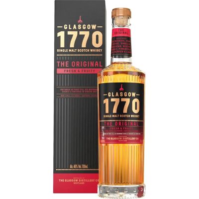 Glasgow Distillery 1770 Glasgow Frisch & Fruchtig Single Malt Scotch Whisky - 0,7l 46% Glasgow Distillery 1770 Glasgow Frisch & Fruchtig Single Malt Scotch Whisky - 0,7l 46%
