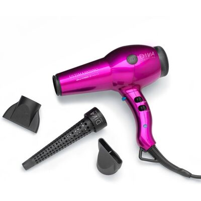 Diva Professional Styling Diva Pro Styling Ultima 5000 Pro Sèche-cheveux Rose - Sèche-cheveux - Publicité Diva Professional Styling Diva Pro Styling Ultima 5000 Pro Sèche-cheveux Rose - Sèche-cheveux - Publicité