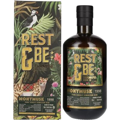Rest & Be Thankful Monymusk 23 Jaar Rum Rest & Be Thankful Monymusk 23 Jaar Rum