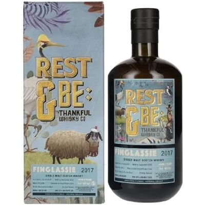 Rest & Be Thankful Finglassie 5 Ans Single Malt - Whisky - Publicité Rest & Be Thankful Finglassie 5 Ans Single Malt - Whisky - Publicité
