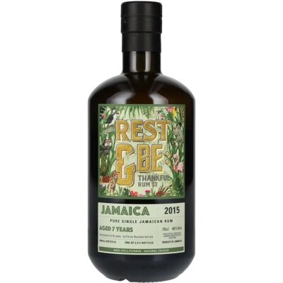 Rest & Be Thankful Rhum Jamaïcain 7 Ans 2015 - Whisky - Publicité Rest & Be Thankful Rhum Jamaïcain 7 Ans 2015 - Whisky - Publicité